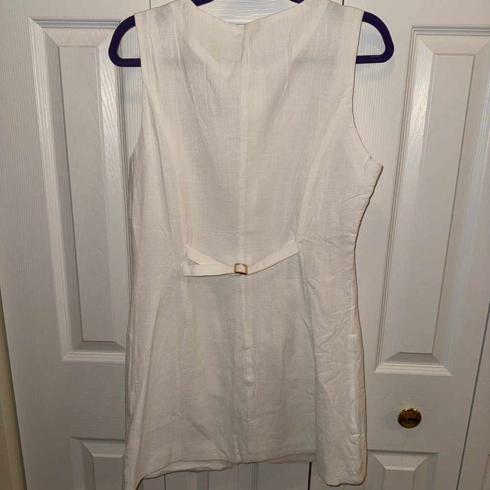 NWT - Commense - Cotton Button-Front Short Dress - Picture 4 of 4